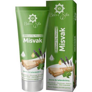 Bab-i Şifa Misvak 140 gr Bitkisel Diş Macunu