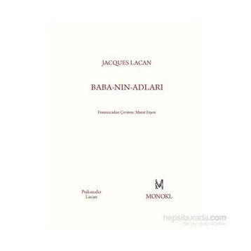 Baba-Nın-Adları - Jacques Lacan