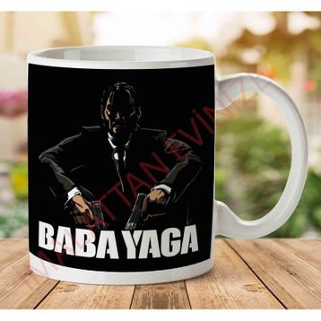 Baba Yaga John Wick Baskılı Kupa