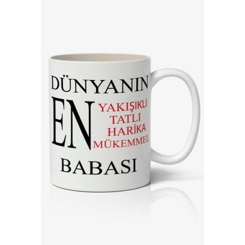 Babalar Günü Baskılı Kupa