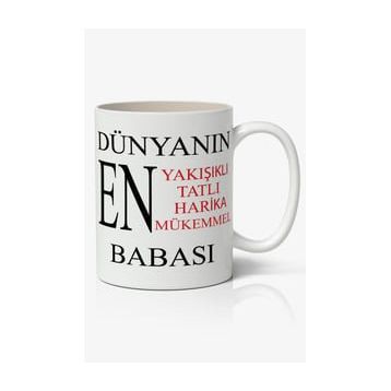 Babalar Günü Baskılı Kupa