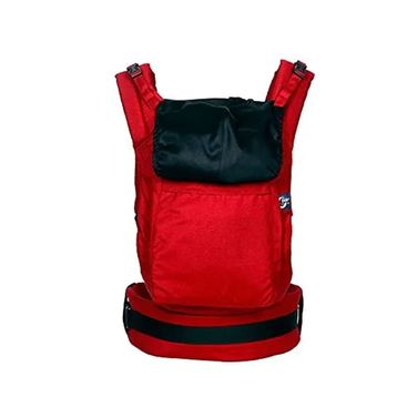 BabalinBaby 60719 Düz Cepli Ergonomik Bordo Kanguru