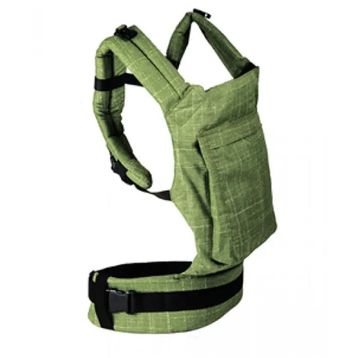 BabalinBaby 60801 Düz Cepli Ergonomik Yeşil Kanguru