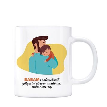 Babam Tasarımlı Kupa Bardak