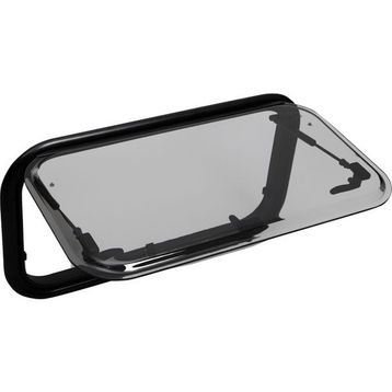Babarvy 60x30 cm Amortisörlü Karavan Penceresi ve Karavan Camı