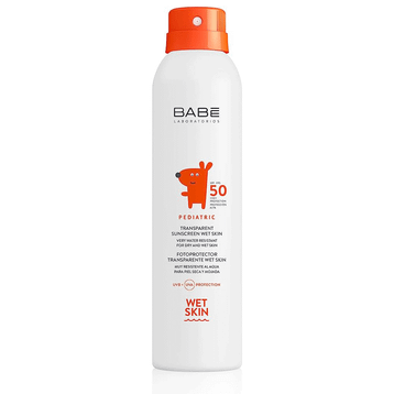 Babe Pediatrik 200 ml SpF50+ İçerikli Transparan Güneş Spreyi