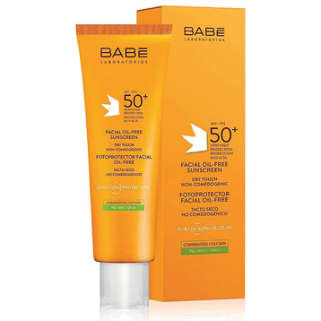 Babe Spf50 2 x 50 ml Yüz İçin Yağsız Güneş Kremi