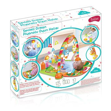 Babies Sevimli Orman Piyanolu Müzikli Oyun Halısı