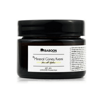 Baboon Natural Mineral Özel 50 ml Güneş Kremi