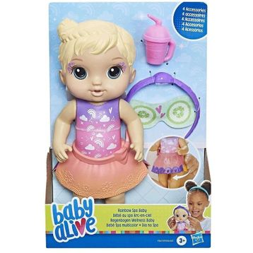Baby Alive F56175X0 Gökkuşağu Spa Bebeğim
