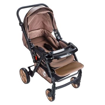 Baby Care Bc-500 Kahve Combo Maxi Pro Çift Yönlü Puset