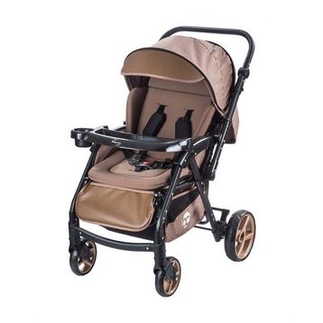 Baby Care Bc-500 Kahve Combo Maxi Pro Çift Yönlü Puset