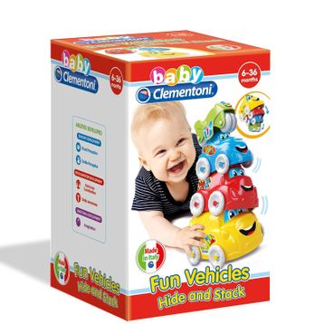 Baby Clementoni Renkli Araçlar