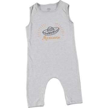 Baby Corner Gri Melanj Arizona Kolsuz Erkek Bebek Tulum
