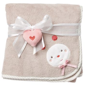 Baby Fehn 68641 Kahverengi Sevimli Bebek Battaniyesi