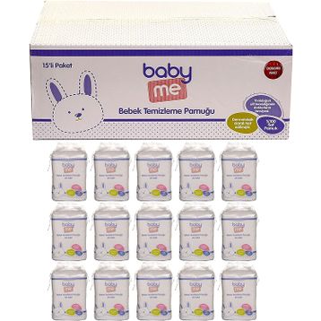 Baby Me 15x60 Adet Bebek Temizleme Pamuğu