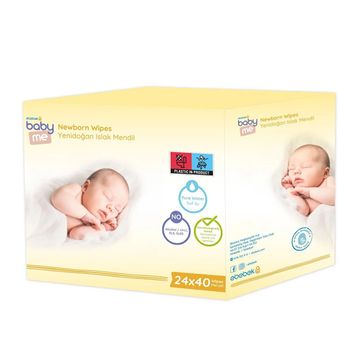 Baby Me 24x40 Adet Yenidoğan Islak Mendil