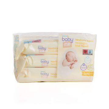 Baby Me 3x40 Adet Yenidoğan Islak Mendil