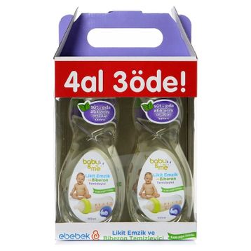 Baby Me 4 Al 3 Öde Likit Emzik Biberon Temizleyici