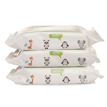 Baby Me BAE-1303 3x50 Adet Aloeveralı Günlük Temizleme Mendili