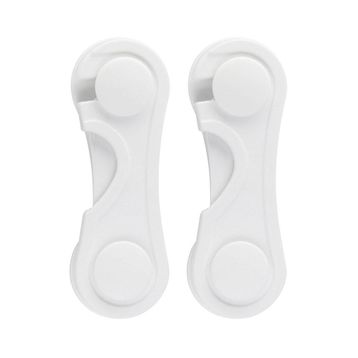 Baby Plus BYP-6979 Beyaz 2 Adet Bebek Güvenlik Dolap Kilidi