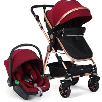 Baby Plus Canyon Kırmızı Travel Sistem Bebek Arabası