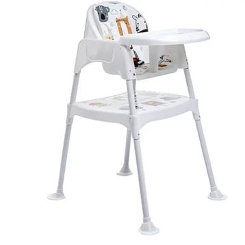 Baby Plus Multi Happy Masalı Mama Sandalyesi