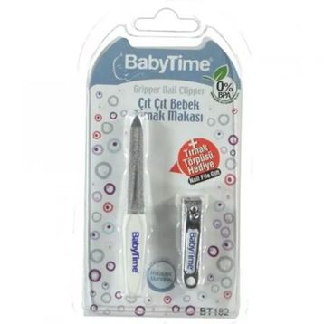 Baby Time Bebek Tırmak Makası + Tırnak Törpüsü
