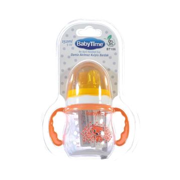 Baby Time BT106 150 ml Damla Akıtmaz Kulplu Bardak