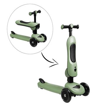 Baby Toys Funride Oturmalı Mint Yeşili Işıklı Scooter