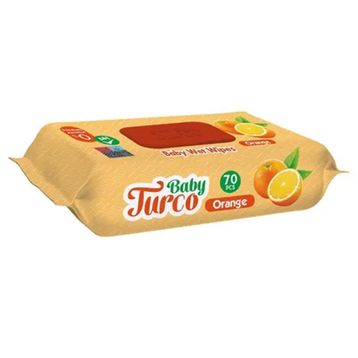 Baby Turco 70'li Portakal Kokulu Islak Mendil