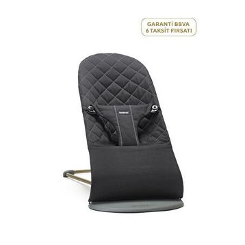 Babybjörn Balance Bliss Woven Cotton Black Ana Kucağı