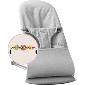 Babybjörn Balance Bliss Woven Mélange Light Grey Oyuncaklı Ana Kucağı