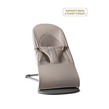 BabyBjörn Balance Soft Woven Jersey Tri-Fabric Sand Grey Ana Kucağı