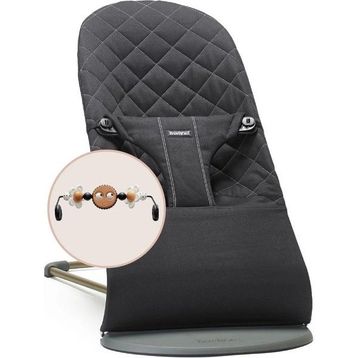 BabyBjörn Bliss Black & White Oyuncaklı Woven Black Ana Kucağı
