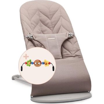BabyBjörn Bliss Petal Cotton Sand Grey Oyuncaklı Ana Kucağı