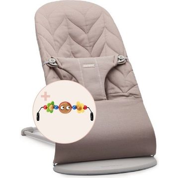 BabyBjörn Bliss Petal Cotton Sand Grey Oyuncaklı Ana Kucağı