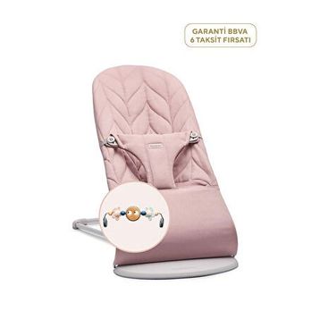 Babybjörn Bliss Petal Woven Cotton Dusty Pink Oyuncaklı Ana Kucağı