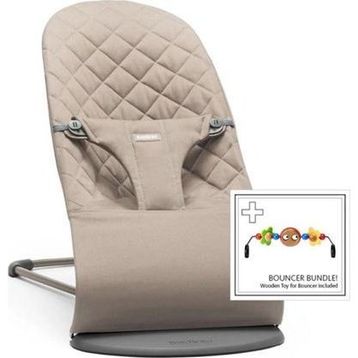 Babybjorn Bouncer Bliss Prom Cotton Sand Grey Ana Kucağı