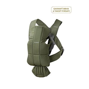 Babybjorn Mini 3d Cotton Dark Green Kanguru
