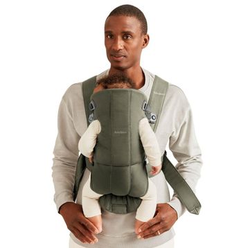 Babybjorn Mini 3d Cotton Dark Green Kanguru
