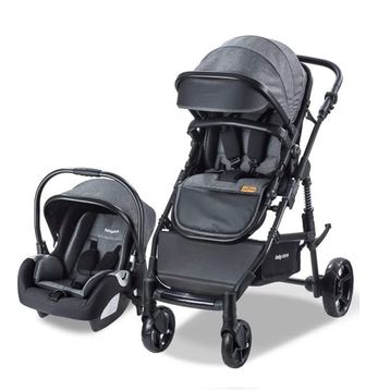 Babycare BC 340 Gri Bora Cross Travel Sistem Bebek Arabası