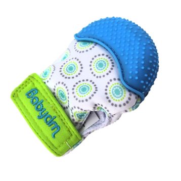 Babycim Mavi Eldiven Bebek Dişlik