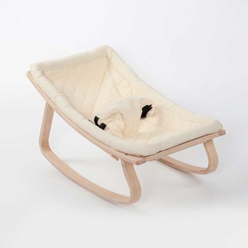 Babycom Naturel Ahşap Bej Ana Kucağı