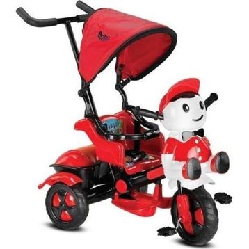 Babyhope 125 Yupi Panda Üç Teker 394 Mavi Beyaz Çocuk Bisikleti