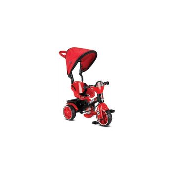 Babyhope 354106-00011 R003 Kırmızı 121 Bobo Speed Tenteli Üç Teker Çocuk Bisikleti