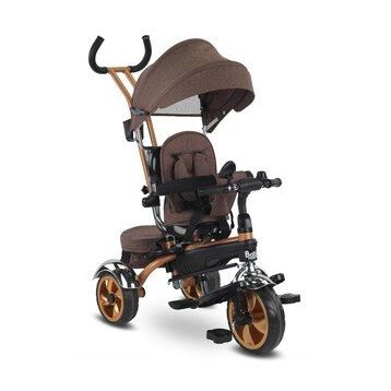 Babyhope BH-9500 GP01 Star Kahverengi Üç Tekerlekli Bisiklet