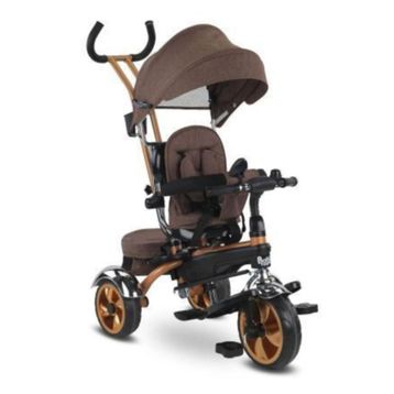 Babyhope BH-9500 GP01 Star Kahverengi Üç Tekerlekli Bisiklet