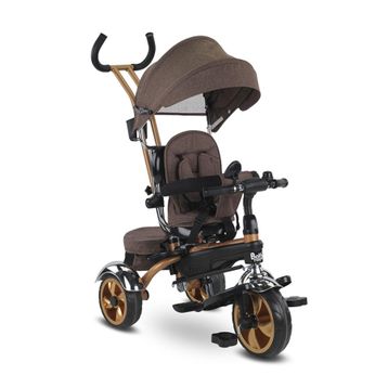 Babyhope BH-9500 GP01 Star Kahverengi Üç Tekerlekli Bisiklet