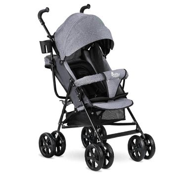 Babyhope SC100 Gri Kırçıllı Baston Puset